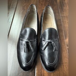 Alden 660 Black Calfskin Tassel Loafer 10 Penny Loafer Dress Shoe Mens